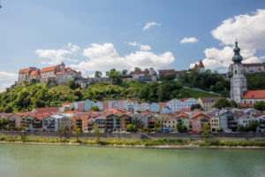 Old town with the longest castle in the world Burghausen an der Salzach Old town with the longest castle in the world Burghausen an der Salzach