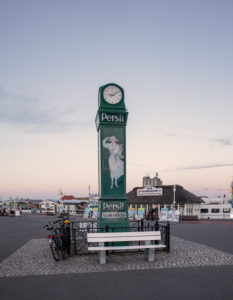 Büsum, Persil clock, evening Büsum, Persil clock, evening