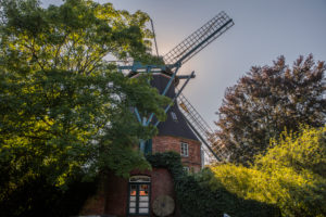 Windmill, North Sea, Meldorf Windmill, North Sea, Meldorf