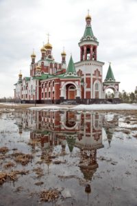 Northern Europe, Russia, Komi region, Usinsk, Russian orthodox church, Northern Europe, Russia, Komi region, Usinsk, Russian orthodox church,
