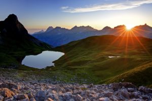 Deutschland, Bayern, Allgäu, Oberallgäu, Allgäuer Alpen, Rappensee, Kleiner Rappenkopf (2276m), Großer Widderstein (2533m), Geißhorn (2366m), Liechelkopf (2383m), Elferkopf (2387m), Schafalpenköpfe, Deutschland, Bayern, Allgäu, Oberallgäu, Allgäuer Alpen, Rappensee, Kleiner Rappenkopf (2276m), Großer Widderstein (2533m), Geißhorn (2366m), Liechelkopf (2383m), Elferkopf (2387m), Schafalpenköpfe,