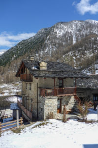 Italy, Piedmont province of Cuneo, Cottian Alps, Valle Maira Dora-Maira massif, Chiappera ski tour La Locanda di Chialvetta Italy, Piedmont province of Cuneo, Cottian Alps, Valle Maira Dora-Maira massif, Chiappera ski tour La Locanda di Chialvetta