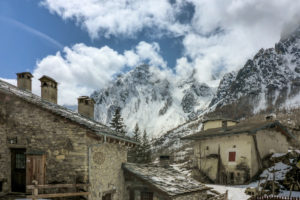 Italy, Piedmont province of Cuneo, Cottian Alps, Valle Maira Dora-Maira massif, Chiappera ski tour Italy, Piedmont province of Cuneo, Cottian Alps, Valle Maira Dora-Maira massif, Chiappera ski tour