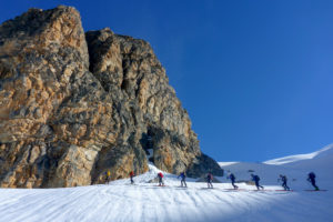 Italy, Piedmont province of Cuneo, Cottian Alps, Valle Maira Dora-Maira massif, ski tour, Monte Bellino Italy, Piedmont province of Cuneo, Cottian Alps, Valle Maira Dora-Maira massif, ski tour, Monte Bellino