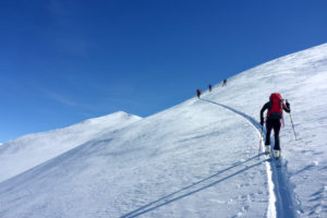 Italy, Piedmont province of Cuneo, Cottian Alps, Valle Maira Dora-Maira massif, ski tour, Monte Bellino Italy, Piedmont province of Cuneo, Cottian Alps, Valle Maira Dora-Maira massif, ski tour, Monte Bellino
