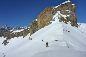 Italy, Piedmont province of Cuneo, Cottian Alps, Valle Maira Dora-Maira massif, ski tour, Monte Bellino Italy, Piedmont province of Cuneo, Cottian Alps, Valle Maira Dora-Maira massif, ski tour, Monte Bellino