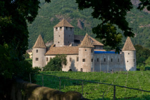 Italy Suedtirol Bozen old town Maretsch Castle Italy Suedtirol Bozen old town Maretsch Castle