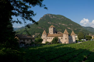 Italy Suedtirol Bozen old town Maretsch Castle Italy Suedtirol Bozen old town Maretsch Castle