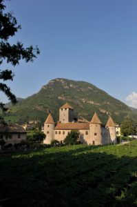 Italy Suedtirol Bozen old town Maretsch Castle Italy Suedtirol Bozen old town Maretsch Castle