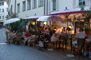 Italy South Tyrol Bolzano old town bar-restaurant Italy South Tyrol Bolzano old town bar-restaurant