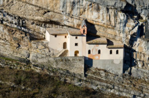 Italy Trentino Rovereto Eremo di San Colombano Italy Trentino Rovereto Eremo di San Colombano