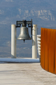 Italy Trentino Rovereto Peace Bell Campana dei Caduti e della Pace Memorial bell for those who died Italy Trentino Rovereto Peace Bell Campana dei Caduti e della Pace Memorial bell for those who died