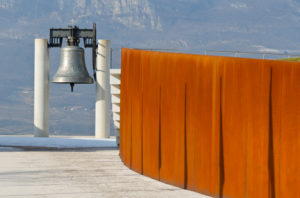 Italy Trentino Rovereto Peace Bell Campana dei Caduti e della Pace Memorial bell for those who died Italy Trentino Rovereto Peace Bell Campana dei Caduti e della Pace Memorial bell for those who died