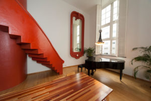 Residential houses on the Java-eiland Lloyd Hotel & Cultural Embassy, suite with piano, Amsterdam, Holland, Netherlands Residential houses on the Java-eiland Lloyd Hotel & Cultural Embassy, suite with piano, Amsterdam, Holland, Netherlands