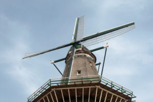 Windmill 'Molen De Gooyer', Amsterdam, Holland, Netherlands Windmill 'Molen De Gooyer', Amsterdam, Holland, Netherlands