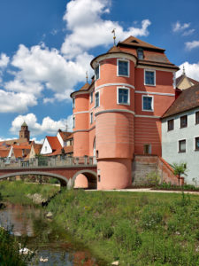 Fischerplatz, Hindenburgstraße, Rieder-Tor, Kugelplatz, Rieder Vorstadt, Donauwörth, Donau-Ries, Swabia (Bavaria), Free State of Bavaria, Germany, Ried Island, Wörnitz Fischerplatz, Hindenburgstraße, Rieder-Tor, Kugelplatz, Rieder Vorstadt, Donauwörth, Donau-Ries, Swabia (Bavaria), Free State of Bavaria, Germany, Ried Island, Wörnitz