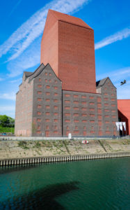State archive NRW in the inner harbor of Duisburg, Ruhr area, North Rhine-Westphalia, Germany State archive NRW in the inner harbor of Duisburg, Ruhr area, North Rhine-Westphalia, Germany