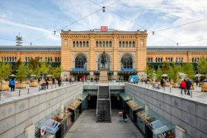 Hanover, Lower Saxony, Germany, Hanover Central Station. Hanover, Lower Saxony, Germany, Hanover Central Station.