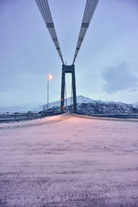 Bridge at Kvalsund Bridge at Kvalsund