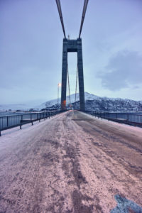 Bridge at Kvalsund Bridge at Kvalsund