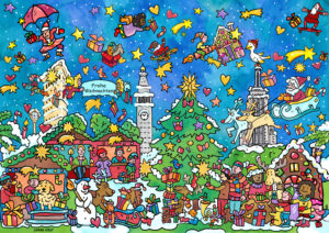 Hidden, object, Christmas, Christmas, market, New, York, Winter, stalls, Market, Snow, Holidays, Santa, Claus, sleigh, gifts, Christmas, tree Hidden, object, Christmas, Christmas, market, New, York, Winter, stalls, Market, Snow, Holidays, Santa, Claus, sleigh, gifts, Christmas, tree