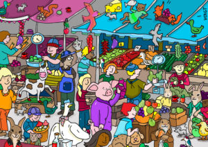 Hidden objects, market, farmers, weekly market, farmers, vegetables, fruits, shopping, producers, farmers, ecology, organic, food, nutrition, shopping, easter, animals Hidden objects, market, farmers, weekly market, farmers, vegetables, fruits, shopping, producers, farmers, ecology, organic, food, nutrition, shopping, easter, animals