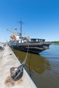 Port in Rostock, Mecklenburg-West Pomerania. Port in Rostock, Mecklenburg-West Pomerania.