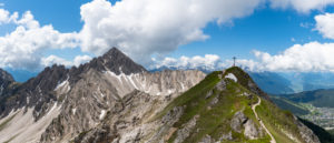 Hike to the Seefelder Spitze with a view of the Reither Spitze, Karwendel, Austria Hike to the Seefelder Spitze with a view of the Reither Spitze, Karwendel, Austria