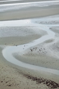 Abstract view at low tide in Fresnaye Bay at Cap Frehel Abstract view at low tide in Fresnaye Bay at Cap Frehel