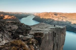 Preikestolen in Norway