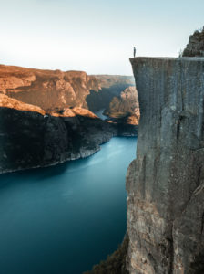 Preikestolen in Norway