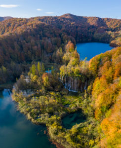 Autumn in Plitvice National Park in Croatia
