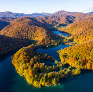 Autumn in Plitvice National Park in Croatia Autumn in Plitvice National Park in Croatia