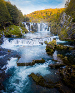 Strbacki buk Wasserfall in Bosnien-Herzegowina Strbacki buk Wasserfall in Bosnien-Herzegowina