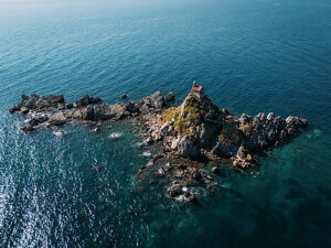 St. Nedjelja Church Orthodox Church in Montenegro on the Adriatic Sea, Mediterranean, Balkans