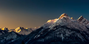 Arnspitzen bei Sonnenaufgang Arnspitzen bei Sonnenaufgang