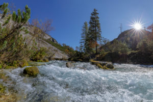 Isar im Hinterautal, Karwendel, Isarursprung Isar im Hinterautal, Karwendel, Isarursprung