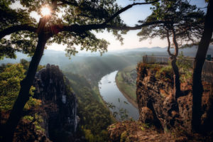 Sächsische Schweiz, Bastei, Sonnenaufgang, Nationalpark Sächsische Schweiz, Bastei, Sonnenaufgang, Nationalpark