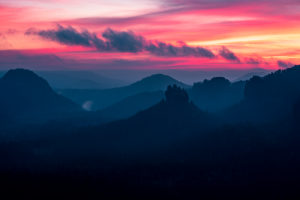 Sonnenaufgang, Sächsische Schweiz, Winterberg, Berge, Felsen, Sachsen, Deutschland, Nationalpark Sonnenaufgang, Sächsische Schweiz, Winterberg, Berge, Felsen, Sachsen, Deutschland, Nationalpark