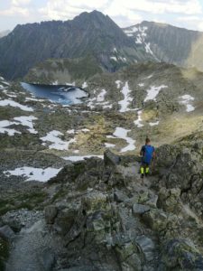 From Greifenberg down to the Klafferkessel in the Schladminger Tauern in Styria From Greifenberg down to the Klafferkessel in the Schladminger Tauern in Styria