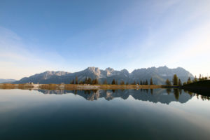 the Astberg reservoir near Going in Tirol is known as the "mirror of the emperor" the Astberg reservoir near Going in Tirol is known as the "mirror of the emperor"
