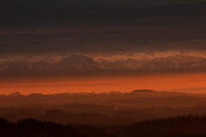 breathtaking view from St. Stefan in the Mühlviertel near the Czech border into the Austrian Alps breathtaking view from St. Stefan in the Mühlviertel near the Czech border into the Austrian Alps