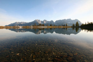 the Astberg reservoir near Going in Tirol is known as the "mirror of the emperor" the Astberg reservoir near Going in Tirol is known as the "mirror of the emperor"