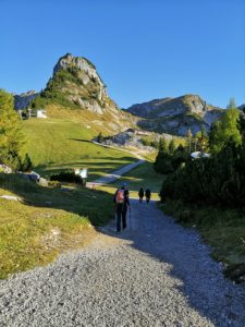 Five peaks via ferrata in the Rofan Mountains on Achensee in Tyrol Five peaks via ferrata in the Rofan Mountains on Achensee in Tyrol