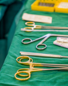 Surgical instruments-Heart valve replacement surgery, operating room,