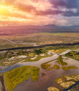 Lake Thingvellir, Thingvellir National Park, Iceland. Unesco World Heritage Site. Lake Thingvellir, Thingvellir National Park, Iceland. Unesco World Heritage Site.