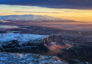 Mt. Lomagnupur, Vatnajokull Ice Cap, Vatnajokull National Park, Iceland Mt. Lomagnupur, Vatnajokull Ice Cap, Vatnajokull National Park, Iceland