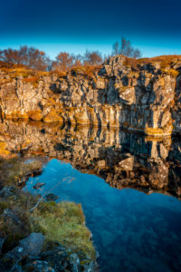 Flosagja fissure, Thingvellir National Park, Iceland