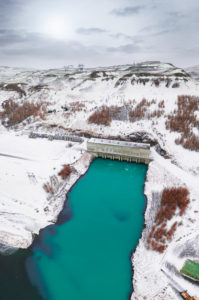 Burfellsvirkjun Hydro Power Plant, Thjorsardalur, Iceland