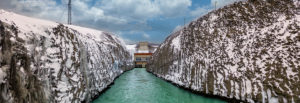 Sultartangavirkjun hydro power plant, Central Highlands, Iceland